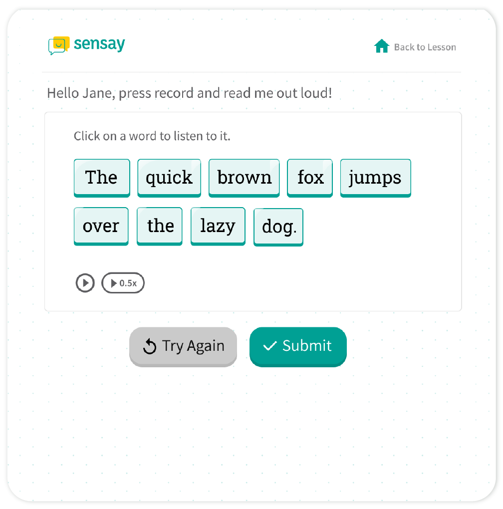 Students can Record Their Speaking Assignments