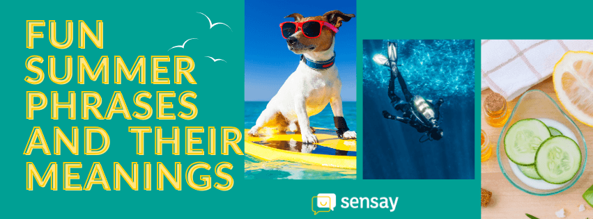 Fun Summer Phrases and Their Meanings to Teach Your Students!