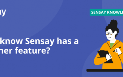 📘 Sensay Knowledge Corner｜02