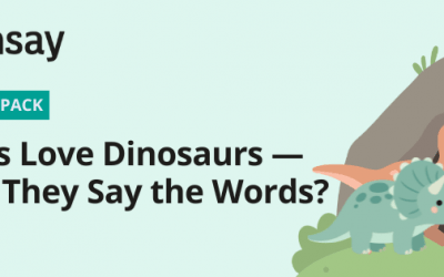 Many Students Love Dinosaurs, But the Vocabulary Isn’t Easy to Pronounce
