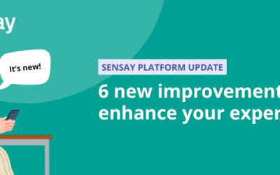 Sensay Update: 6 Improvements Inspired by Teacher and Student Feedback